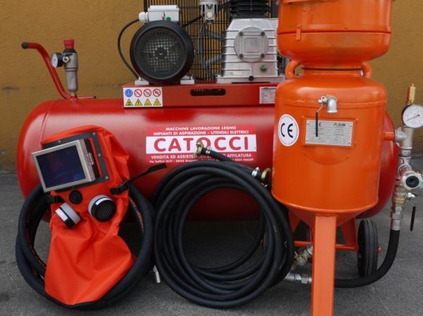 sabbiatrice a ghiaccio secco usata