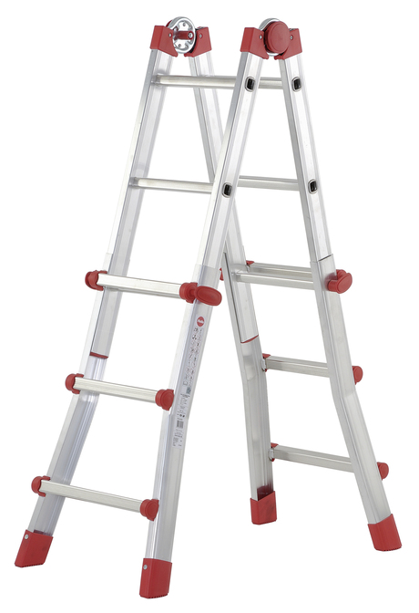 Robusta Scala Telescopica Da 2,6 M, In Alluminio, Per Standard Di Sicurezza Multiuso EN131, 150 Kgs/330 Lbs, Capacità (8,5 FT