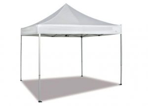 Gazebo 3x3 pieghevole bianco